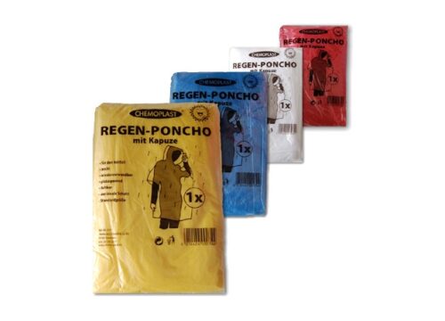 Regenponcho für Unterwegs 131x200cm - Profit Point Warenhandel