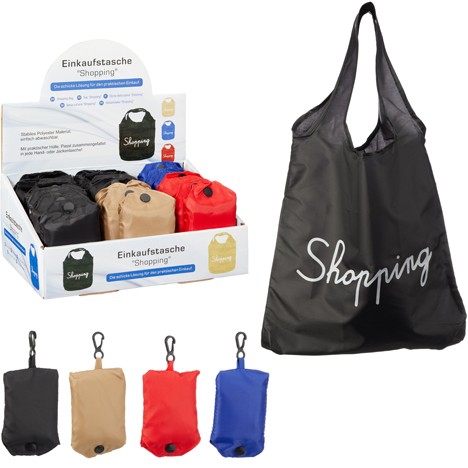 Einkaufstasche Shop faltbar 33x34cm - Profit Point Warenhandel
