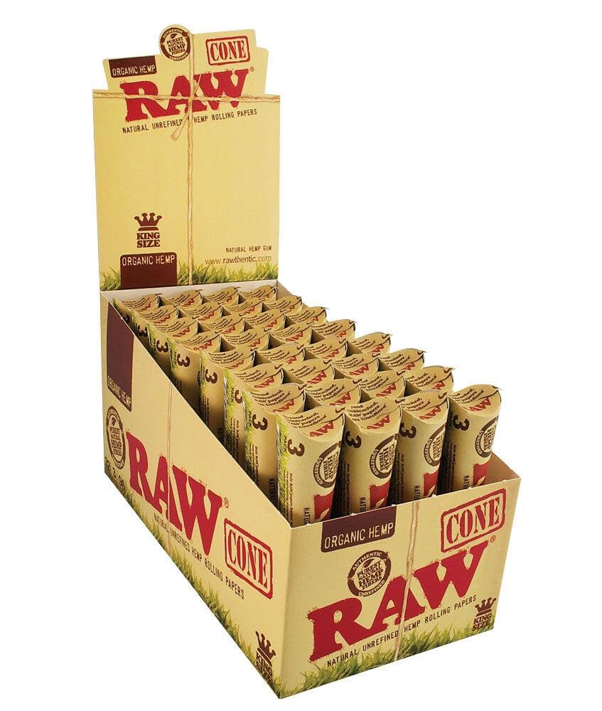 RAW RollingPapers 3x 32Cones - Profit Point Warenhandel RAW RollingPapers 3x 32Cones