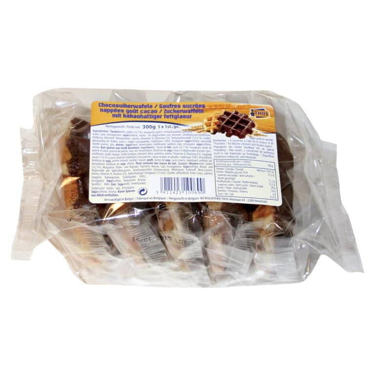 Waffeln Thijs Schoko 300g 5er - Profit Point Warenhandel Waffeln Thijs Schoko 300g 5er